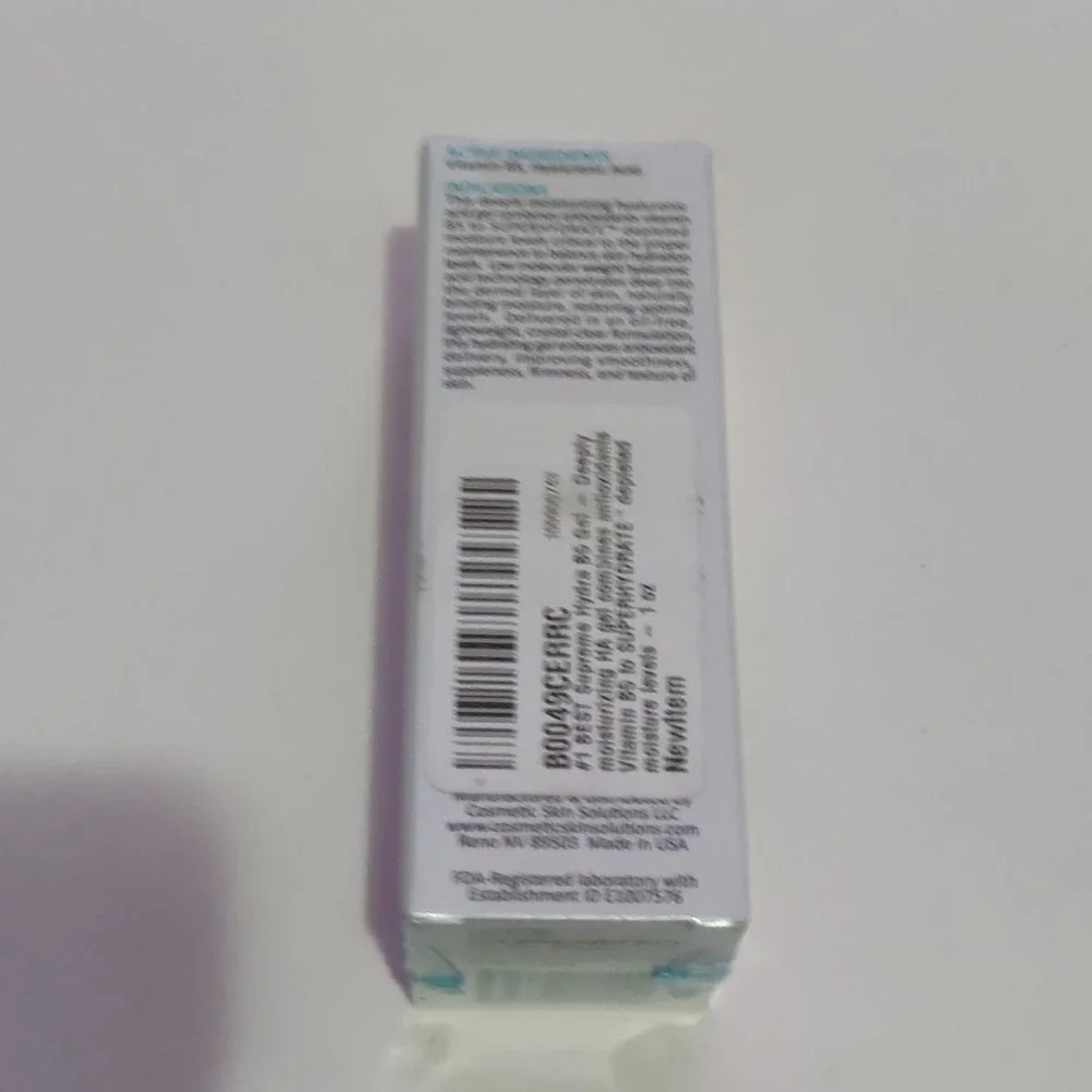 Hydrating  B5 Gel -  Advanced Formula+  1 fl oz / 30 ml ~ Sealed Box